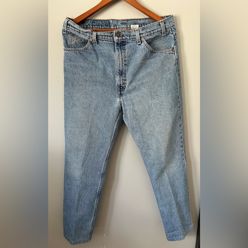 Orange Tab Levi’s Light Wash Straight Men's Jeans